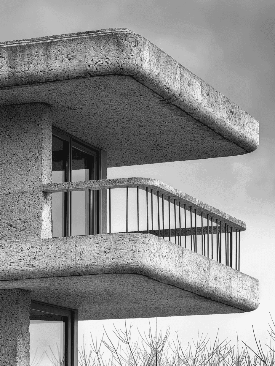 Architectural concrete and timber interior by a-22 AG